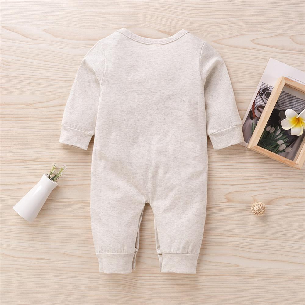 Baby Boys Cartoon Long Sleeve Cute Romper Wholesale Baby Outfits