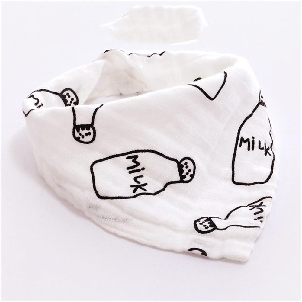 Baby Cotton Cartoon Soft Bibs Baby Accessories Wholesale