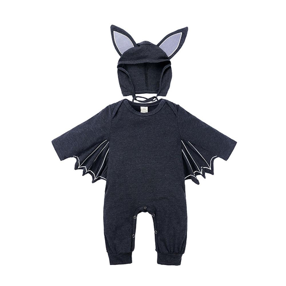 Baby Cute Bat Shape Romper & Hat Halloween Sets