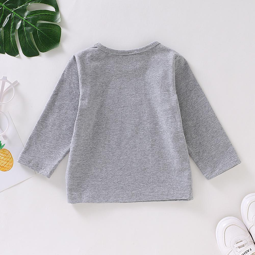 Baby Dream Big Little One Long Sleeve Crew Neck Top Baby Wholesale Suppliers