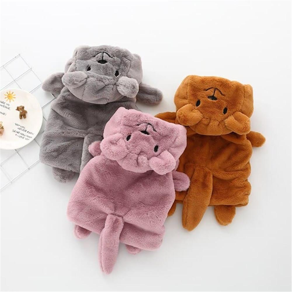 Baby 3D Cartoon Bear Hooded Zipper Outwear