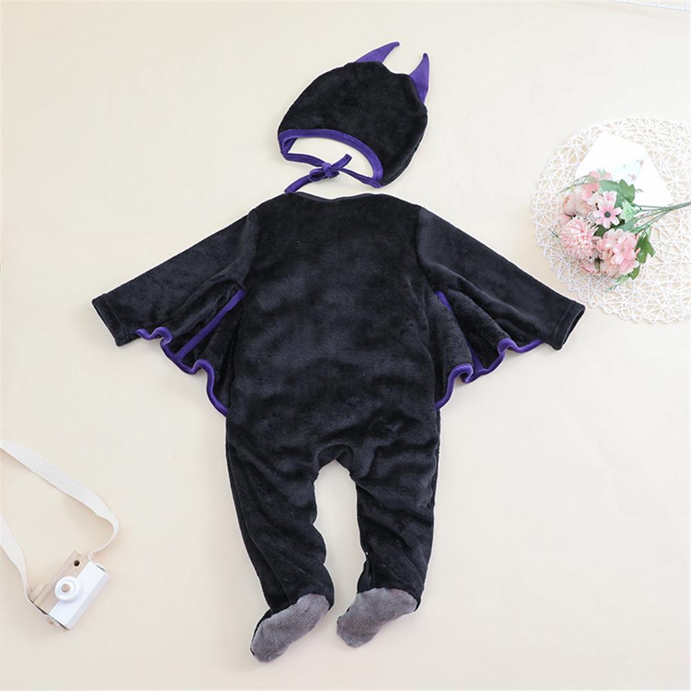 Baby Boys Halloween Bat Romper & Hat Baby Romper Wholesale