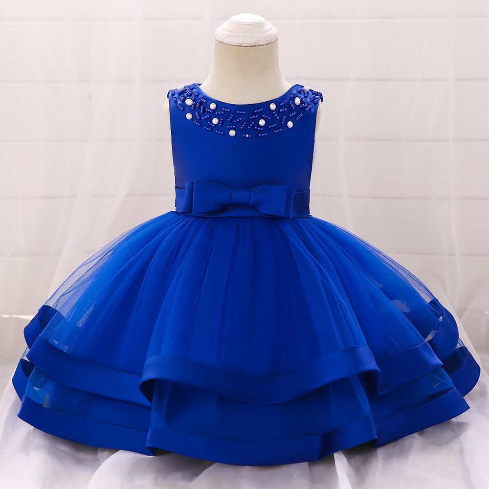 Baby Girl Lovely Princess Beaded Tulle Dress