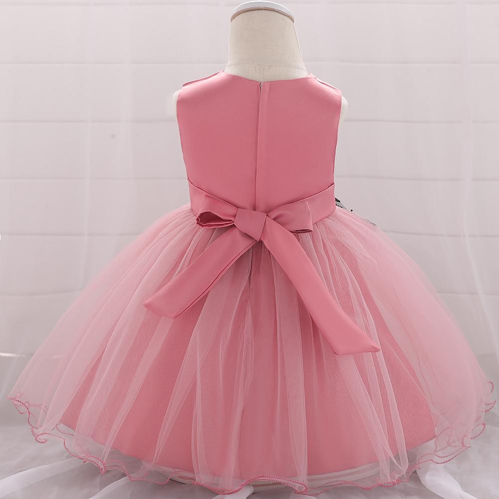 Baby Girl Prom Princess Tulle Tutu Flower Dress