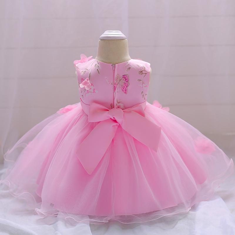 Baby Girl Dress Flower Princess Mesh Tutu Dress