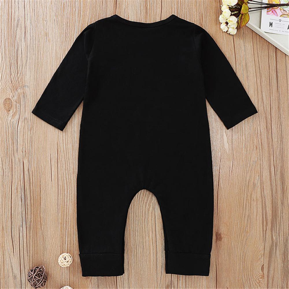 Baby Boys Letter Printed Long Sleeve Romper Buy Baby Clothes Wholesale