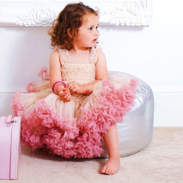 Baby Girl Princess Puffy Sarong Dress Dress