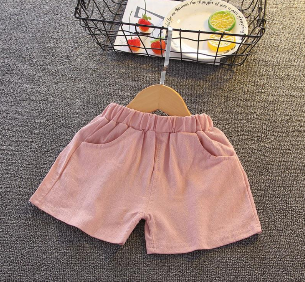 Plain Childrens Clothing Wholesale 2-piece Floral Top & Shorts for ...