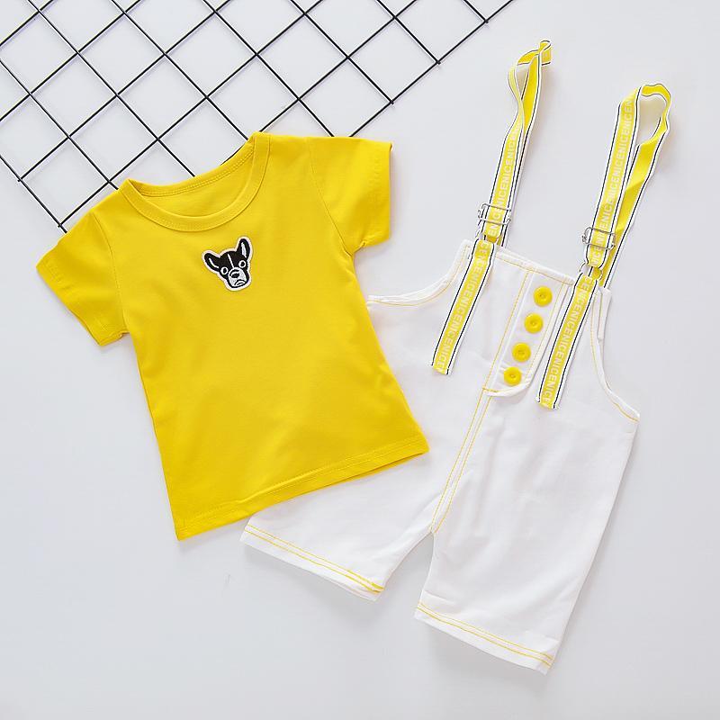 2-piece T-shirt & Bib Pants for Children Boy