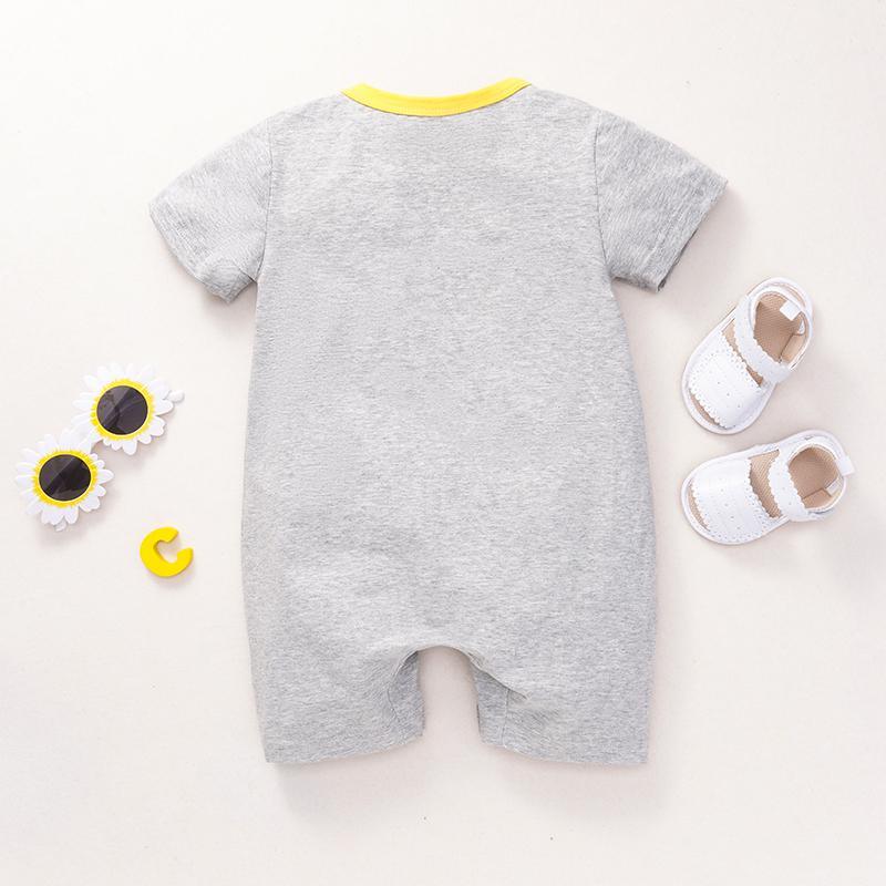 Baby Boy Elephant Print Bodysuit