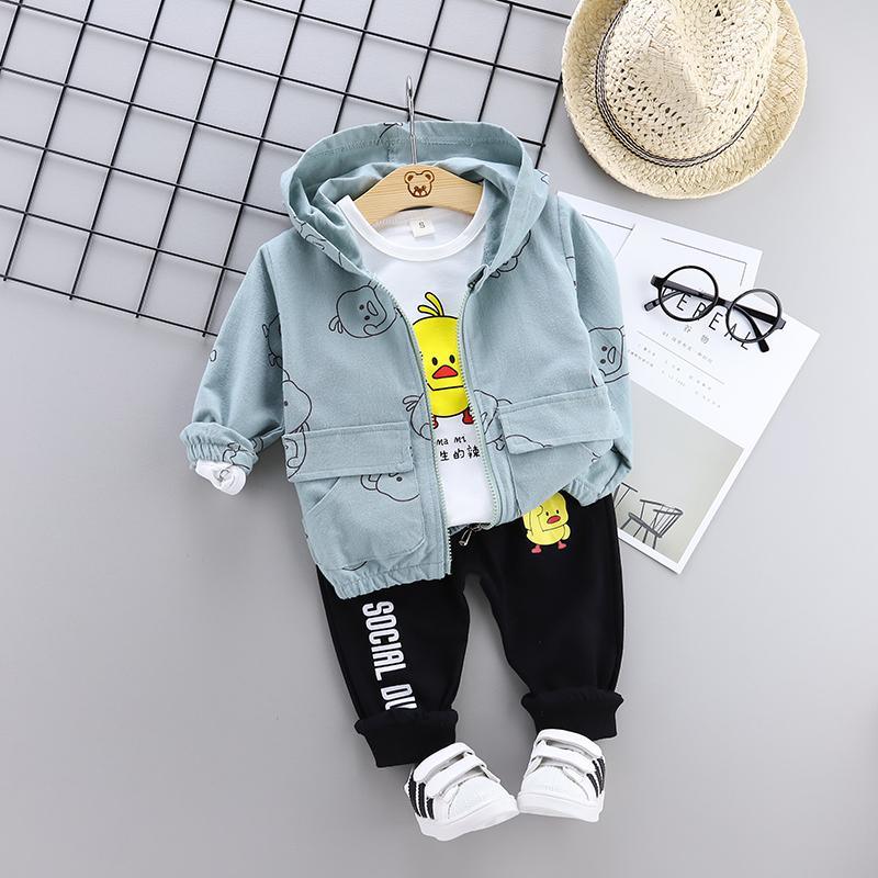 3-piece Coat & Sweatshirt & Pants for Children Boy