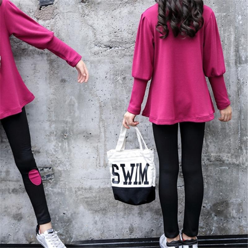 2-piece Long Sleeve T-shirt & Pants for Girl