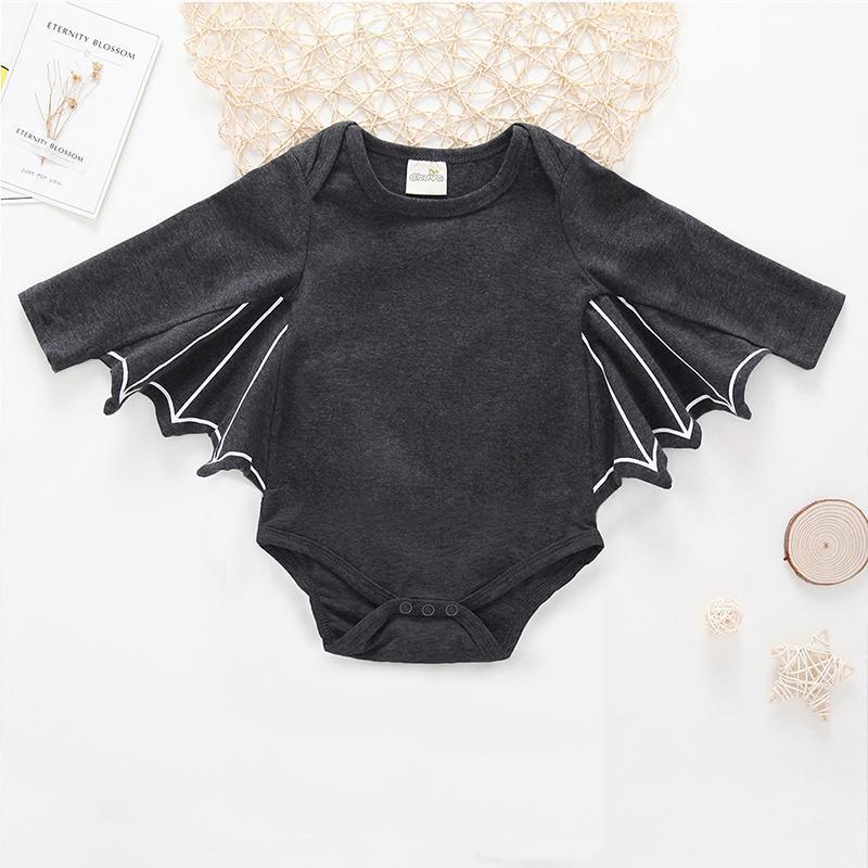 2-piece Cartoon Bat Bodysuit with Hat