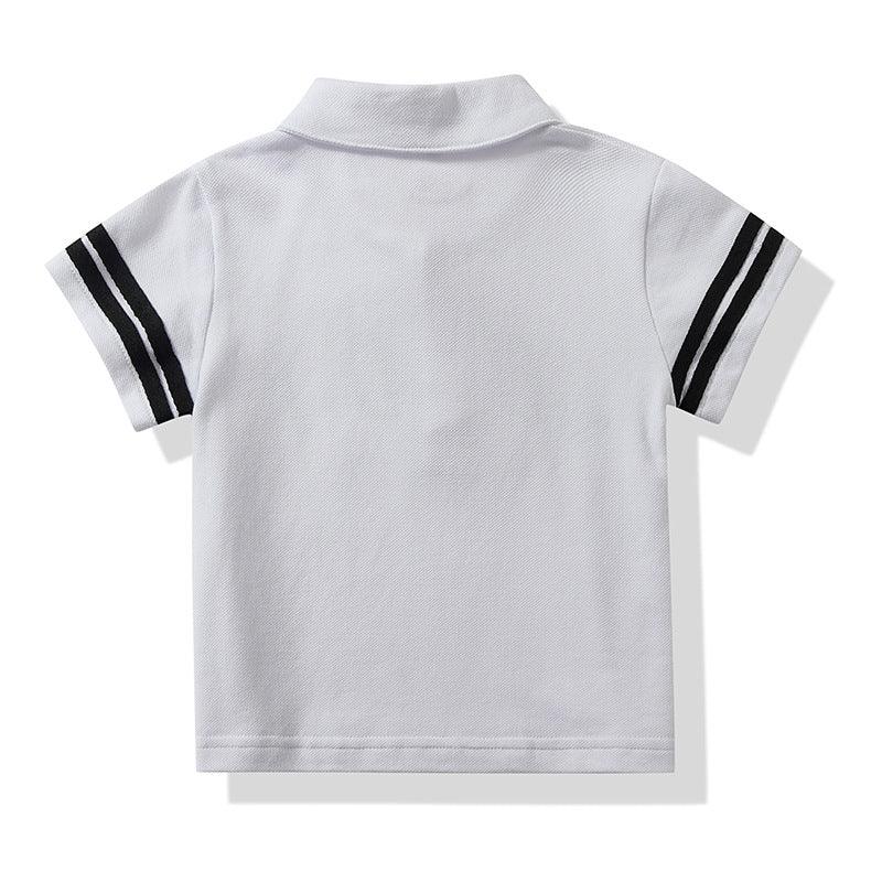 9months-5years Toddler Boy T-Shirt Summer Children Clothing Short Sleeve Boys Lapel POLO Shirt