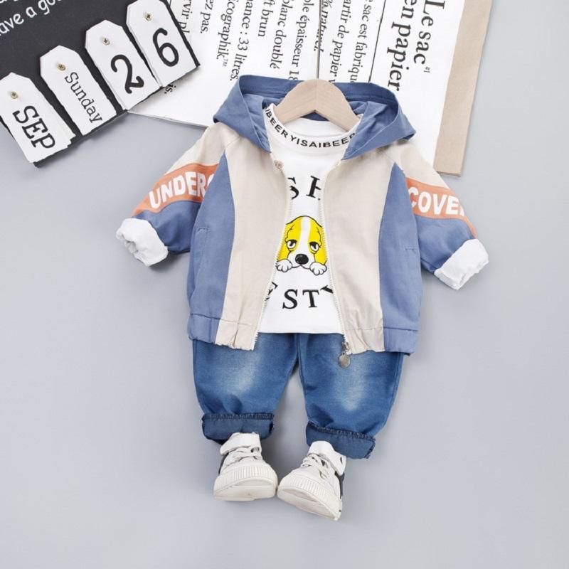 3-piece Coat & Sweatshirt & Pants for Children Boy