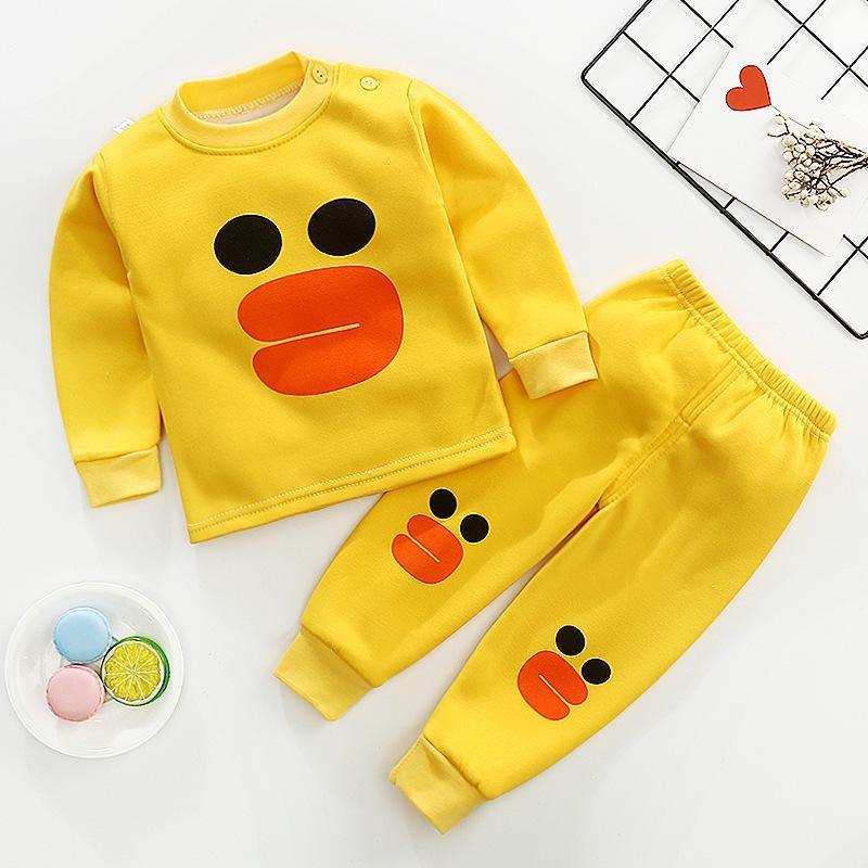 2-piece Cartoon Design Pajamas Sets for Children Boy