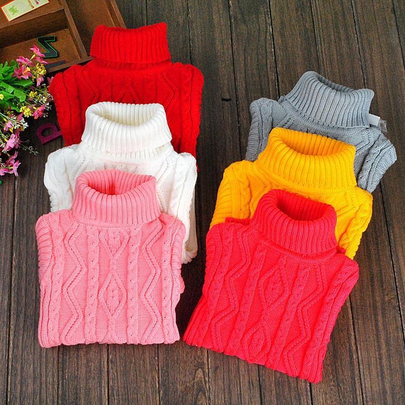 2021 Children Baby Boys Girls Sweaters  spring Winter Girls  8 10 12 14 years wholesale vendor