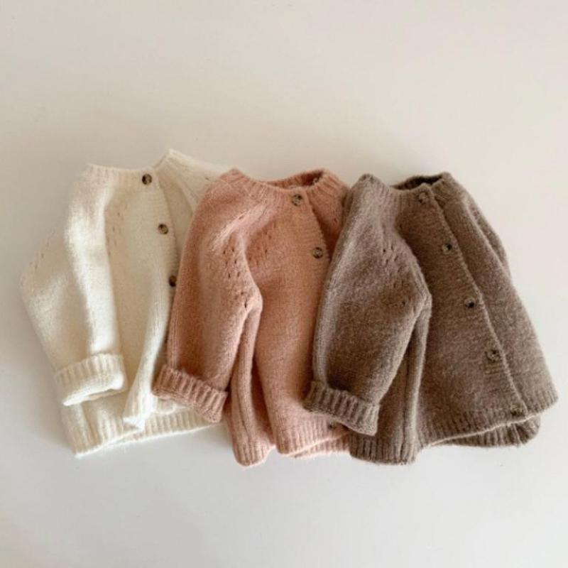 2021 Trendy Girls Winter Fleece Sweater Baby Girl Wholesale