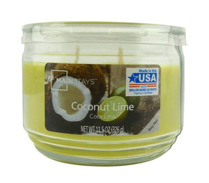 Coconut Lime 3 Wick Jar Candle
