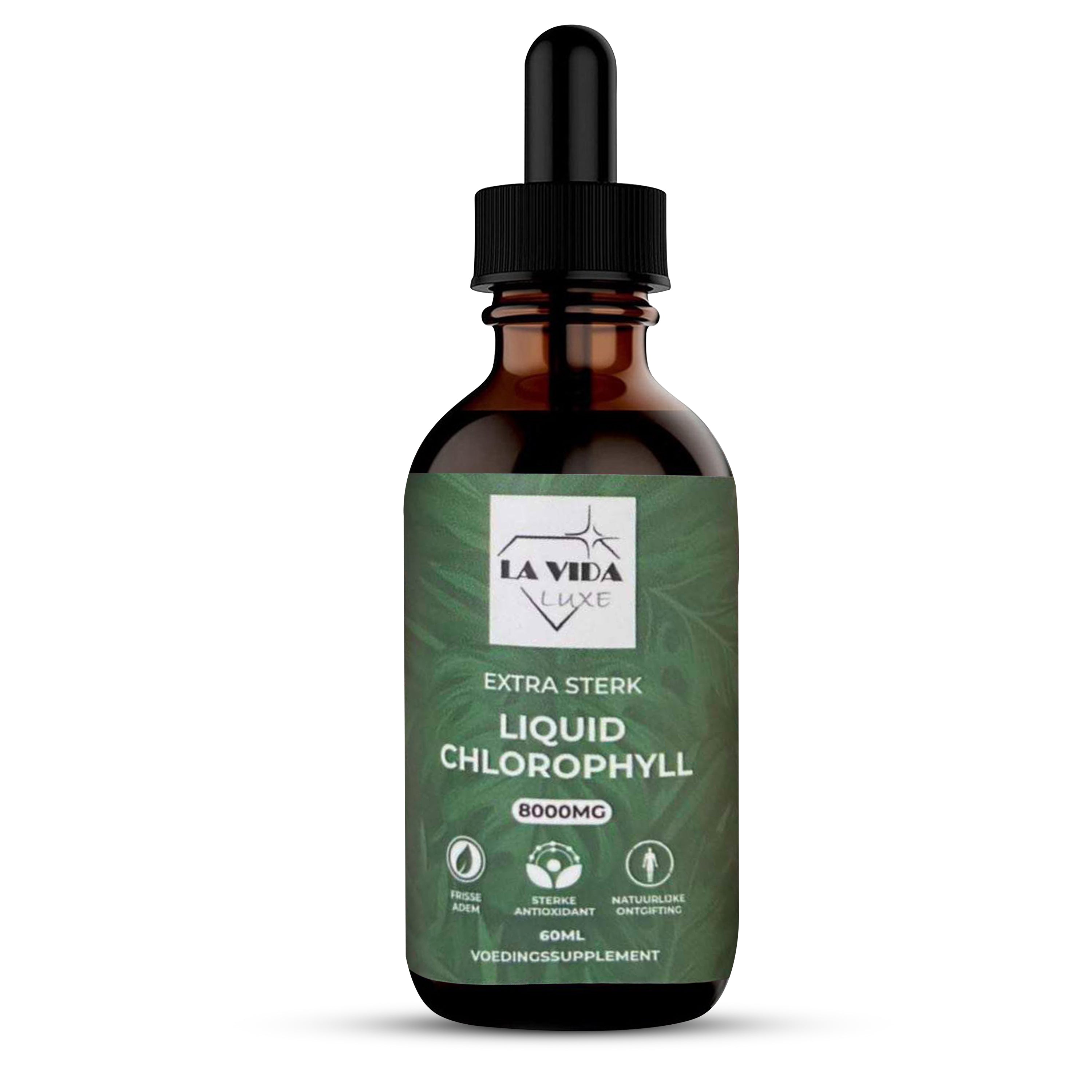 LaVidaLuxe® Chlorophyll Druppels - Extra sterk - 8000MG