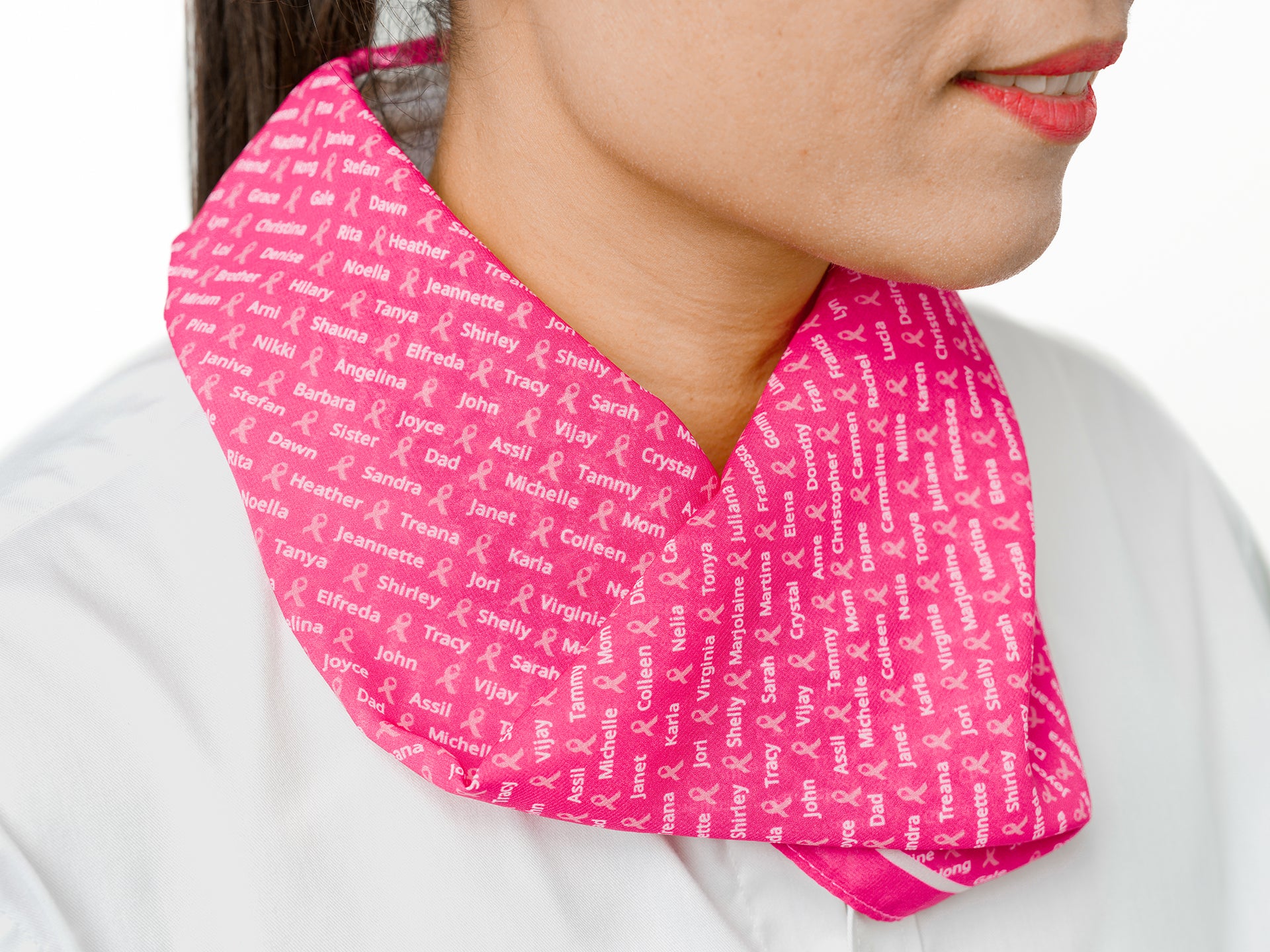 WestJet + Canadian Cancer Society Pink Scarf - Version #1 - WestJet Store product image