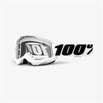 100% STRATA 2 Goggle Everest - Clear Lens - 50421-101-12