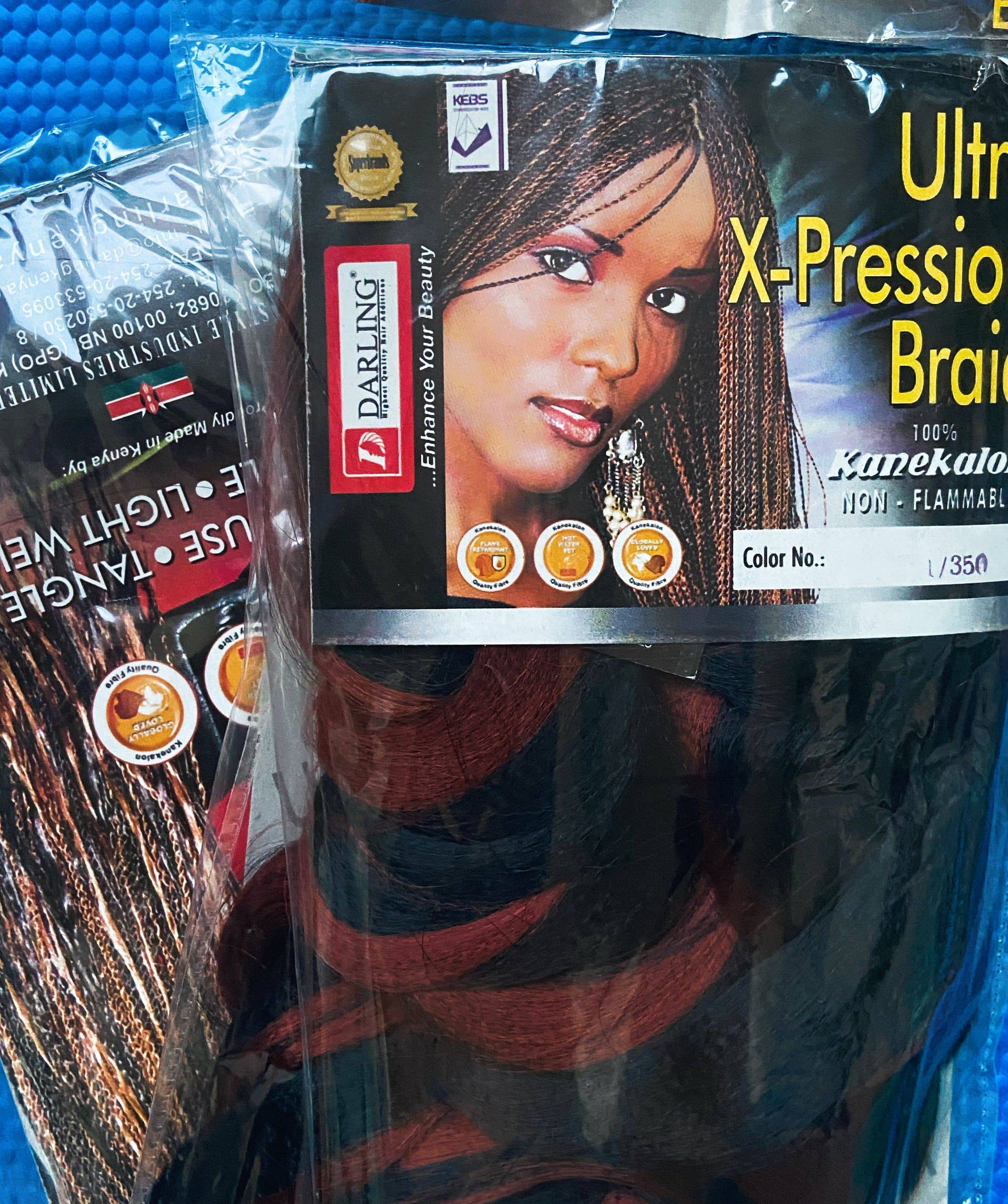 Authentic Ultra-Xpression Braid Hair Color 1/350 | Studio 7 Hair & Braids