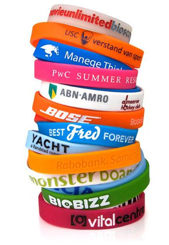 siliconen armbandjes