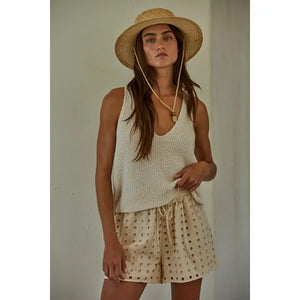 Cream Knit Sweater - Blake Candle Company