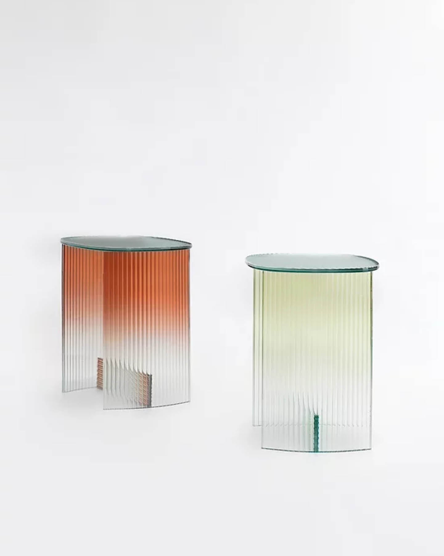 Fluted Glass Table, By Thinkk Studio