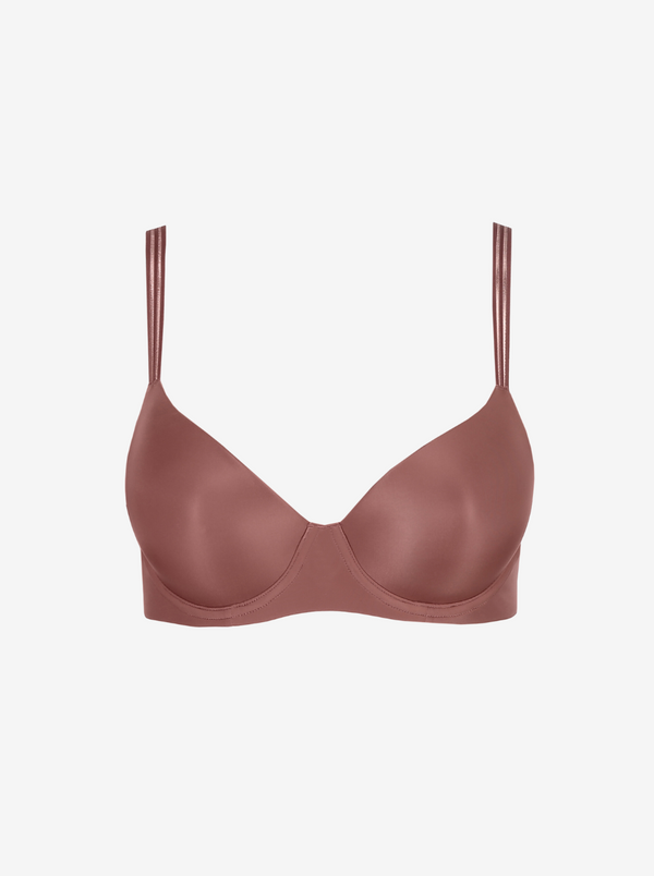 Marie Jo LOUIE Satin Taupe push-up bra