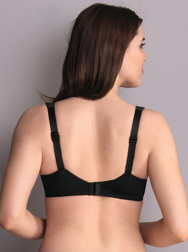 Lisa soft-cup mastectomy bra - Black