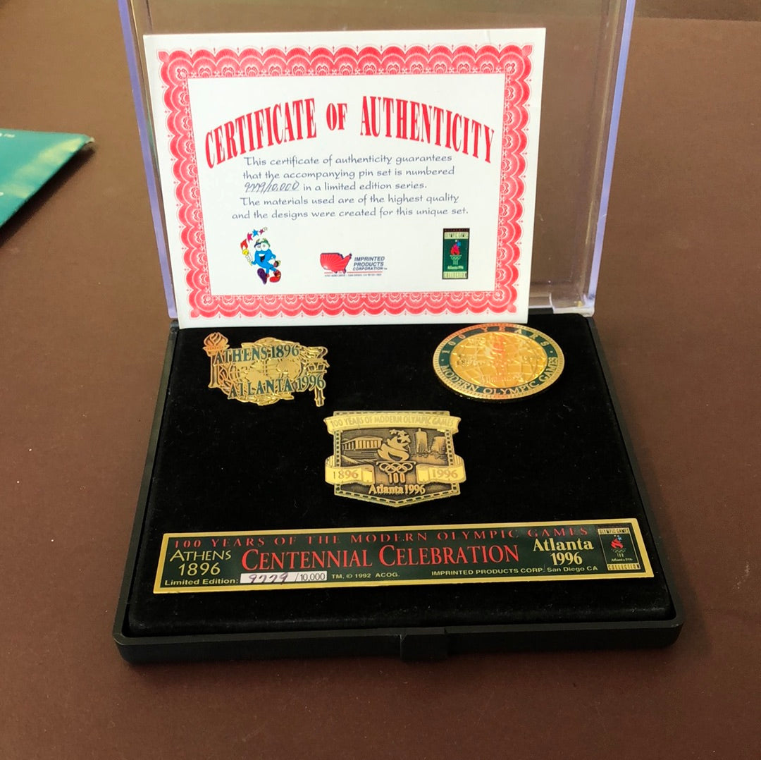 1996 Atlanta Summer Olympics Commemorative pin set