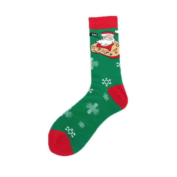 10 Pack Christmas Socks Colorful Novelty Patterned Xmas Socks