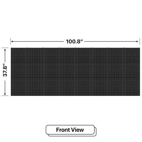 LED Sign City three by eight inch LED sign, front view, 3 Resolution Options, digital signage market, digital signage led, bar signs