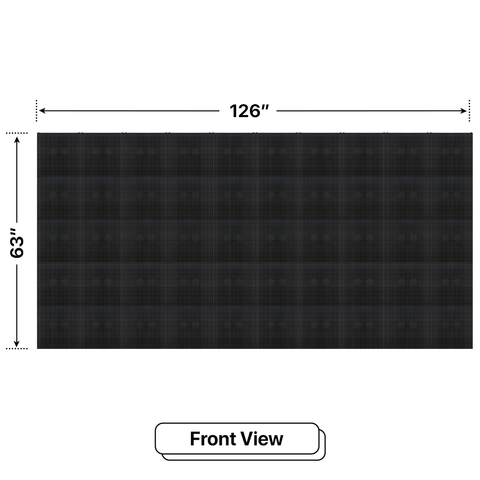 LED Sign City five by ten inch LED sign, front view, Single and Double-sided display visibility, digital signage market, digital signage led, bar signs