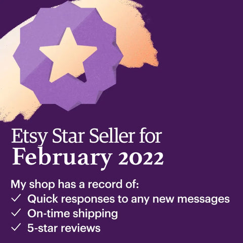 Grow Your Health Gardening receives Etsy Star Seller of the Month Award for February 2022