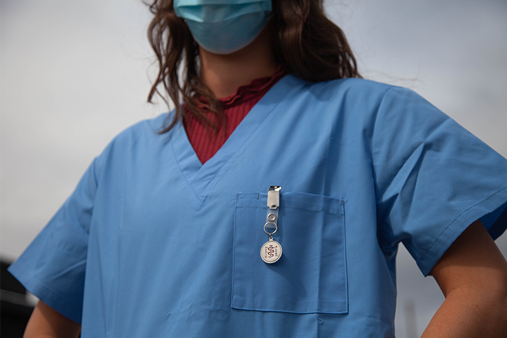 Medical Scrub on Nurse