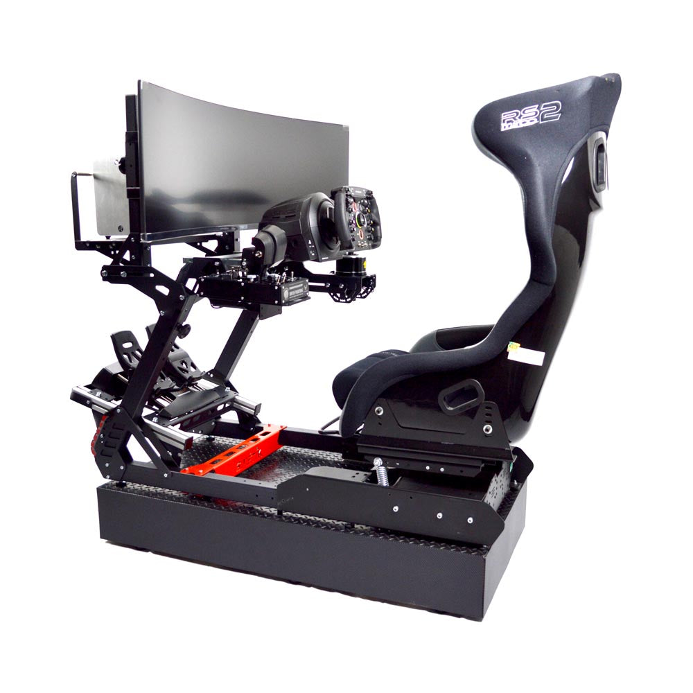 Seat Motion Single 49” Curved Display Flight Simulator (PC) FS49M ...