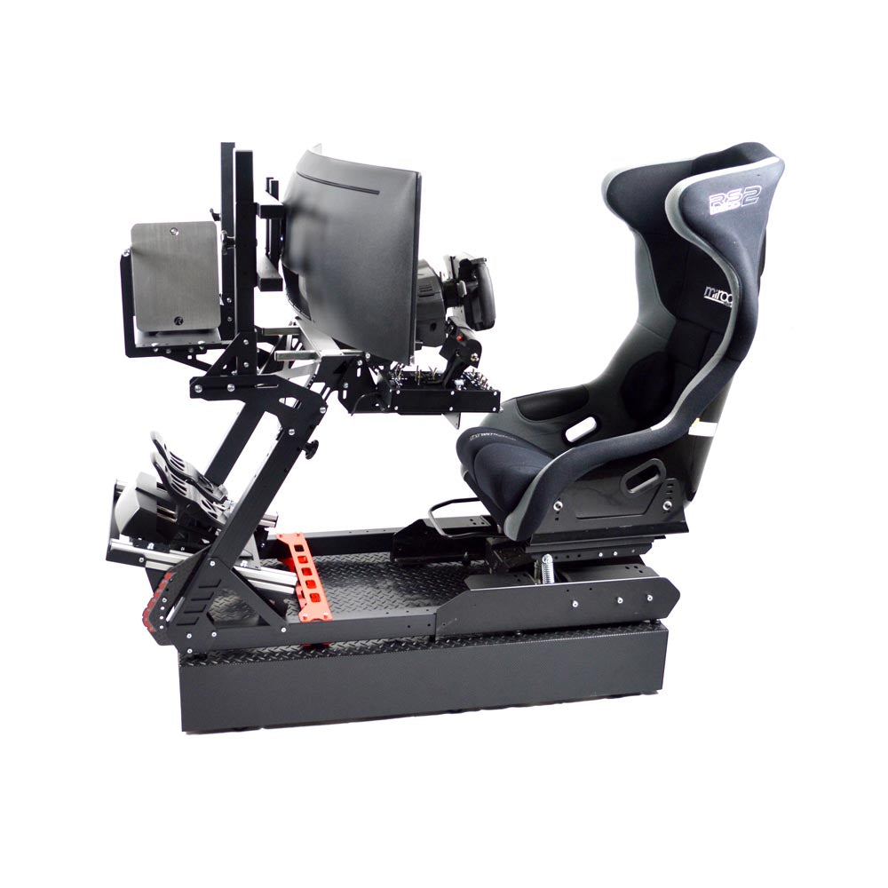 Seat Motion Single 49” Curved Display Flight Simulator (PC) FS49M ...