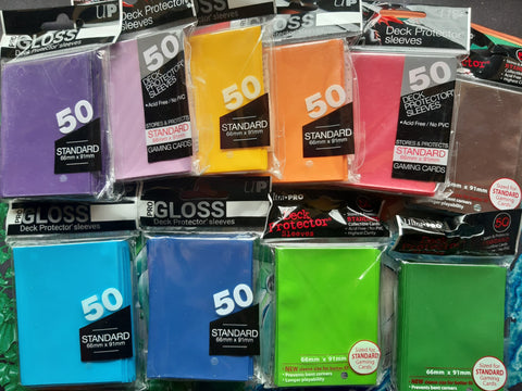 sleeves colorate ultra pro