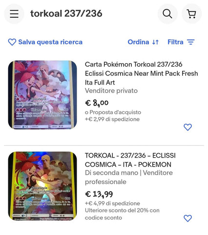 Valutare Carte Pokemon Ebay