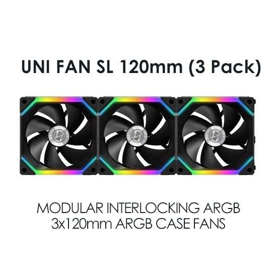 lian li sl120 3 pack