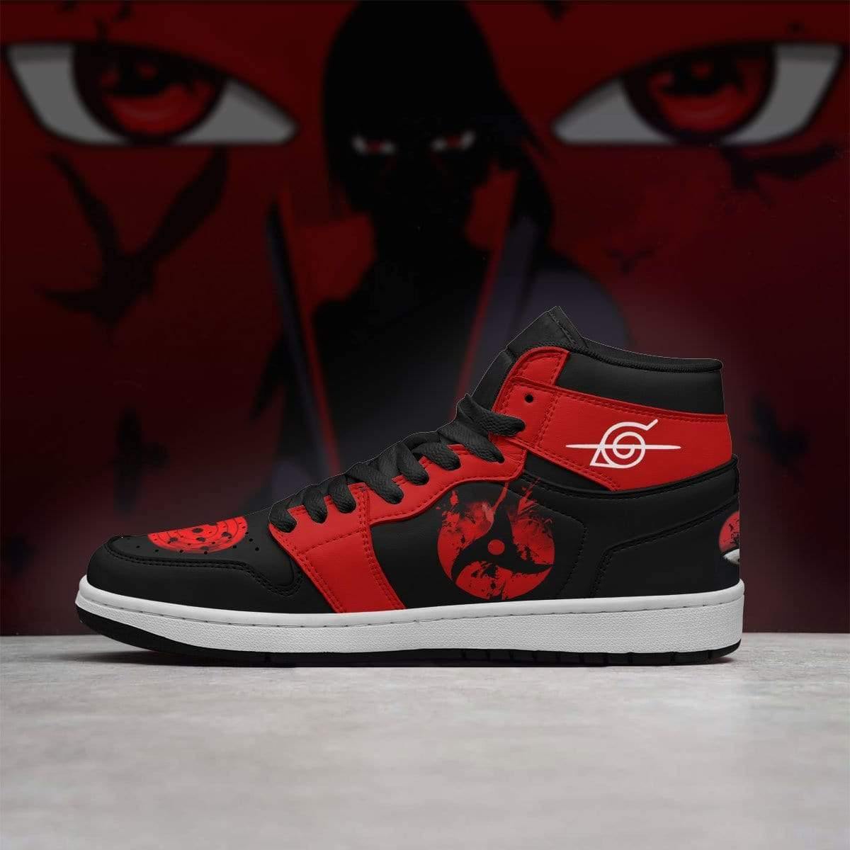 Akatsuki Jordan Sneakers Custom Naruto Anime Shoes Littleowh