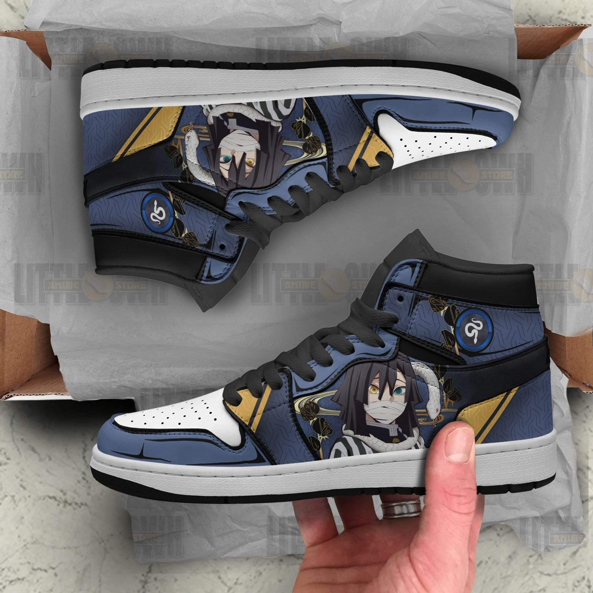 Obanai Iguro JD Sneakers Custom Demon Slayer Anime Shoes – Littleowh