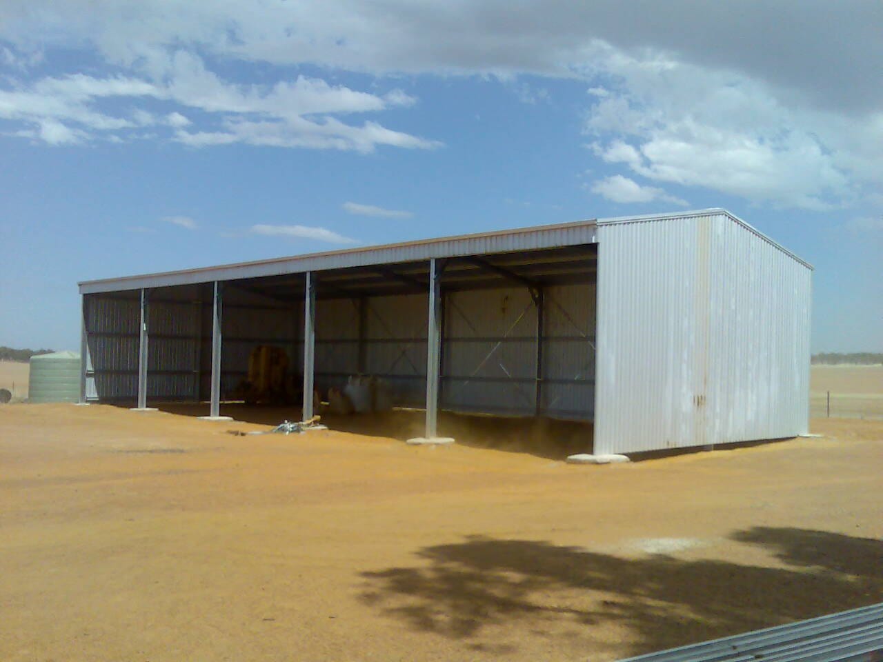 Farm Shed Kit - 10.2m(W) x 14.4m(L); 4 Bay Shed-EB - EzyBlox Sheds and Steel Struct product image