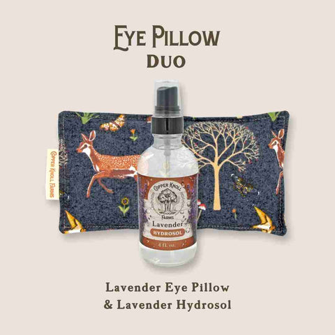 Lavender Hydrosol and Eye Pillow  from Copper Knoll Farms