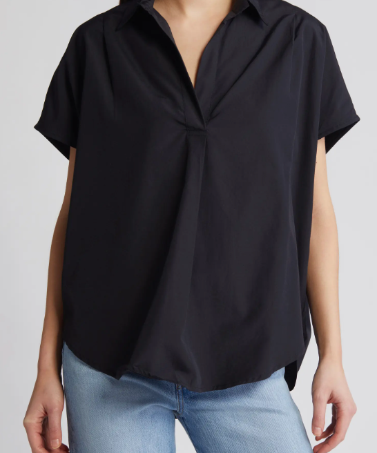 Poplin Shirting Popover