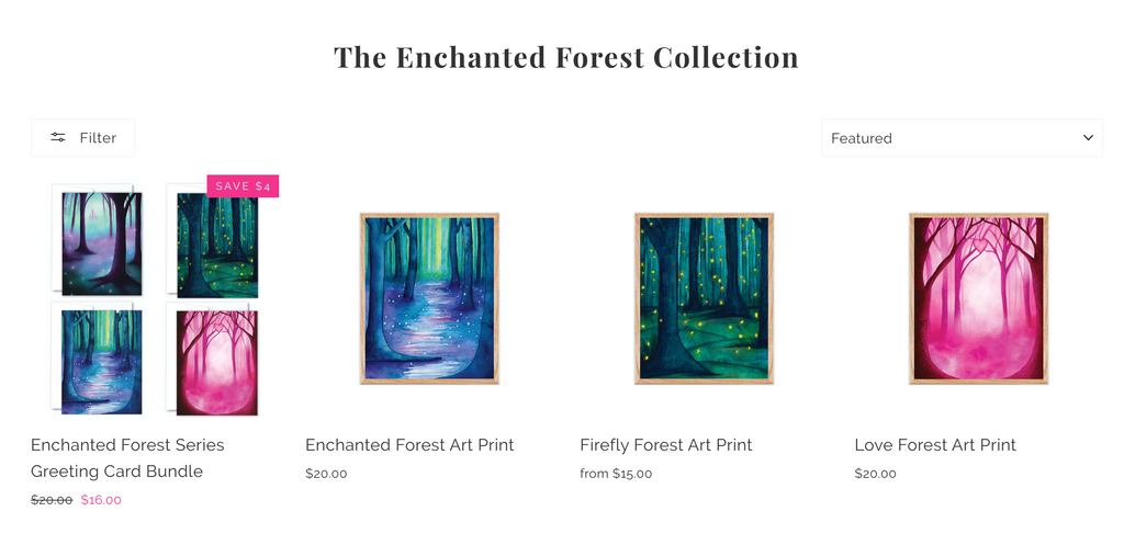 enchanted forest collection