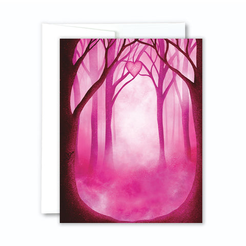 love forest greeting card